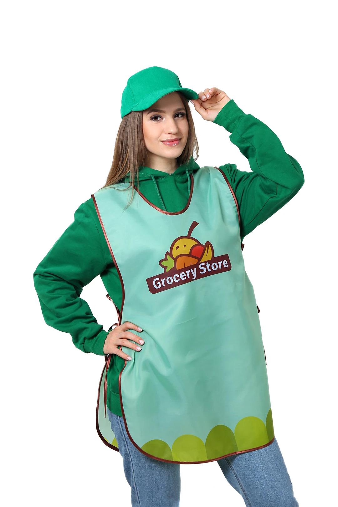 Накидка Флай 54х82 см, с полной запечаткой "Grocery Store"#1 Накидка Флай 54х82 см, с полной запечаткой "Grocery Store"#1