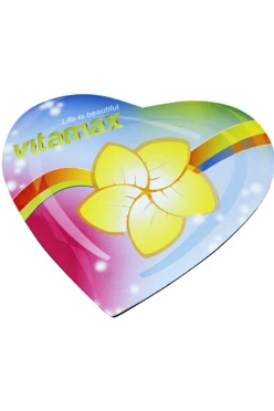 Купить коврик для мыши в форме сердца "Vitamax"