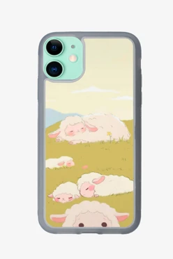 Купить чехол для iPhone 11 с принтом "Sheeps"