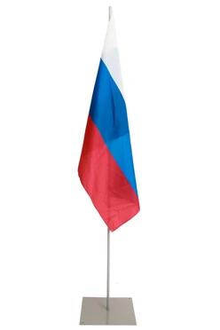 Подставка металлическая с основанием Квадрат 1 шток 2 м