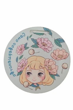 Медаль из акрила АС6002 Круг 60 мм с печатью#2