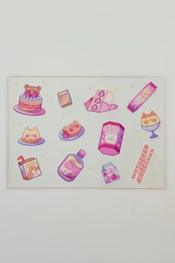 Наклейка УФ ДТФ А5 (21х14,8 см)#1