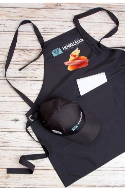 Фартук Хилтон из габардина, с полной запечаткой#6