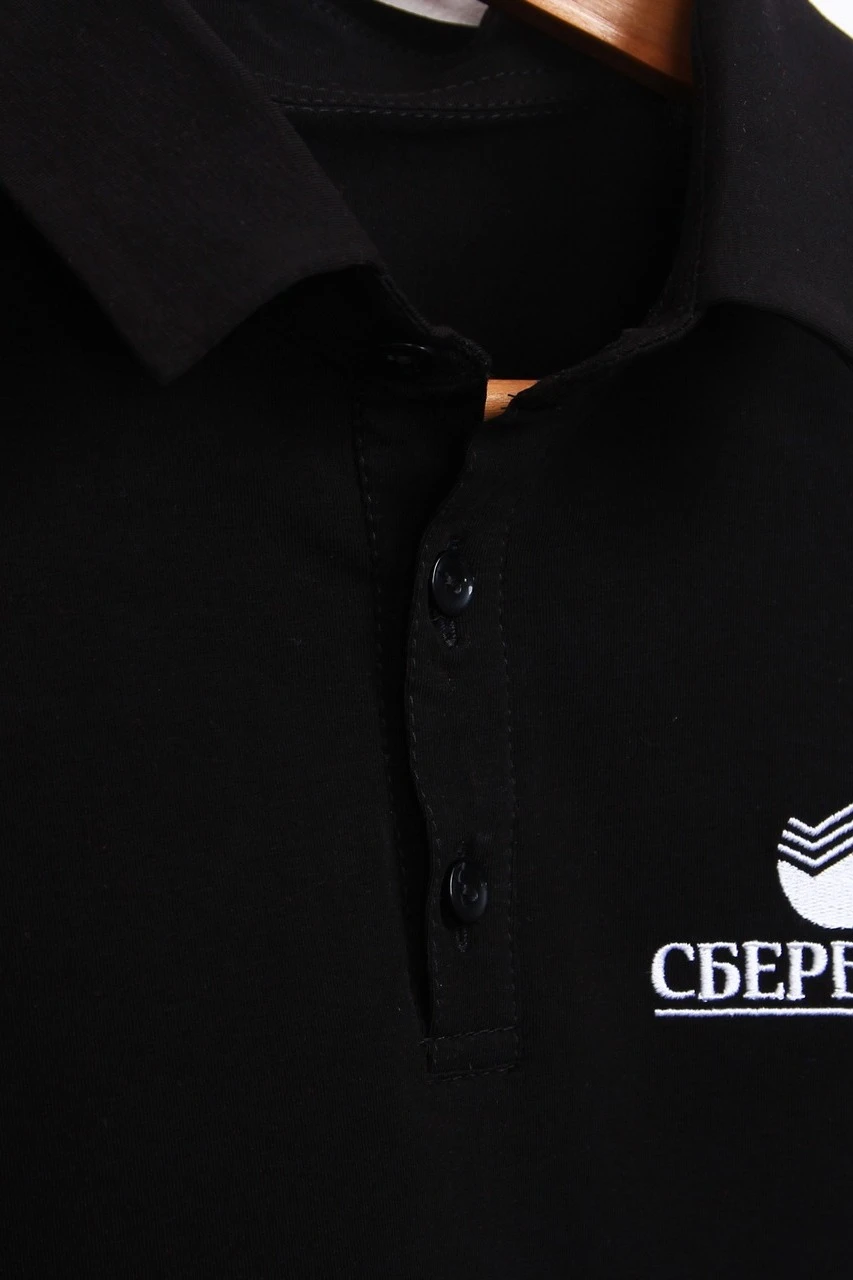 Поло Декстер унисекс однотонная "Sber"#5