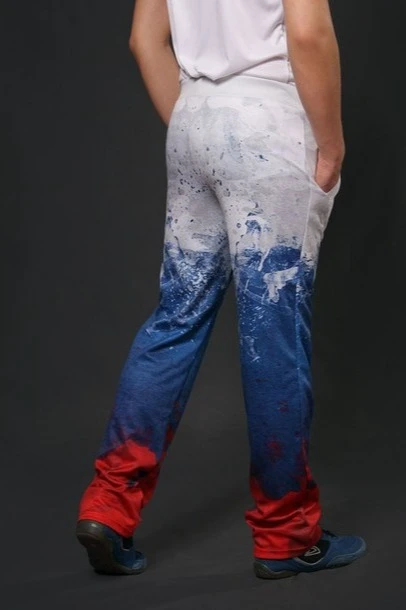 Брюки Экшен унисекс с полной запечаткой#4 Брюки Экшен унисекс с полной запечаткой#4