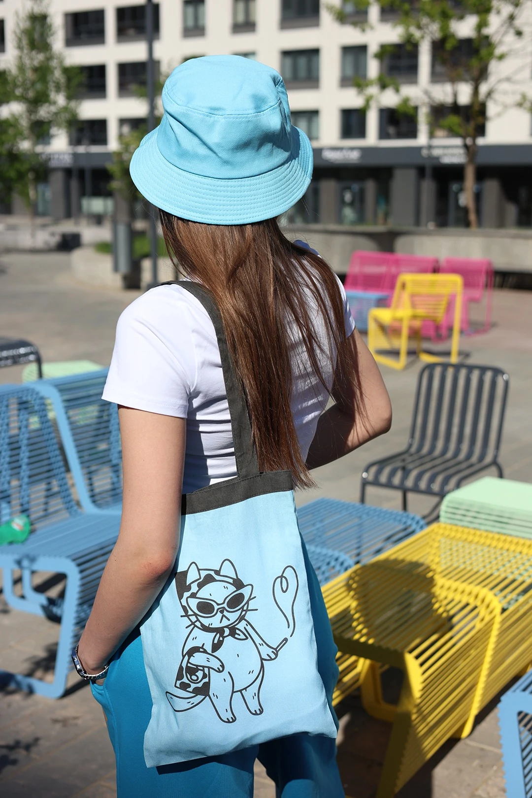 Сумка Пэйдж из перкали, с полной запечаткой#3