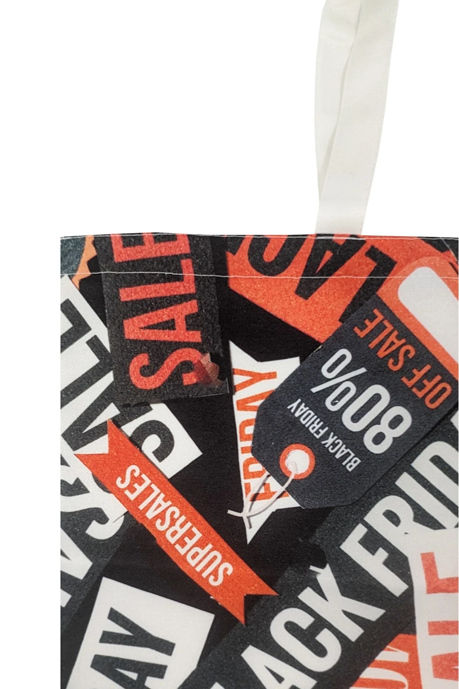 Сумка Голди из греты 40х40х10 см, с полной запечаткой#5