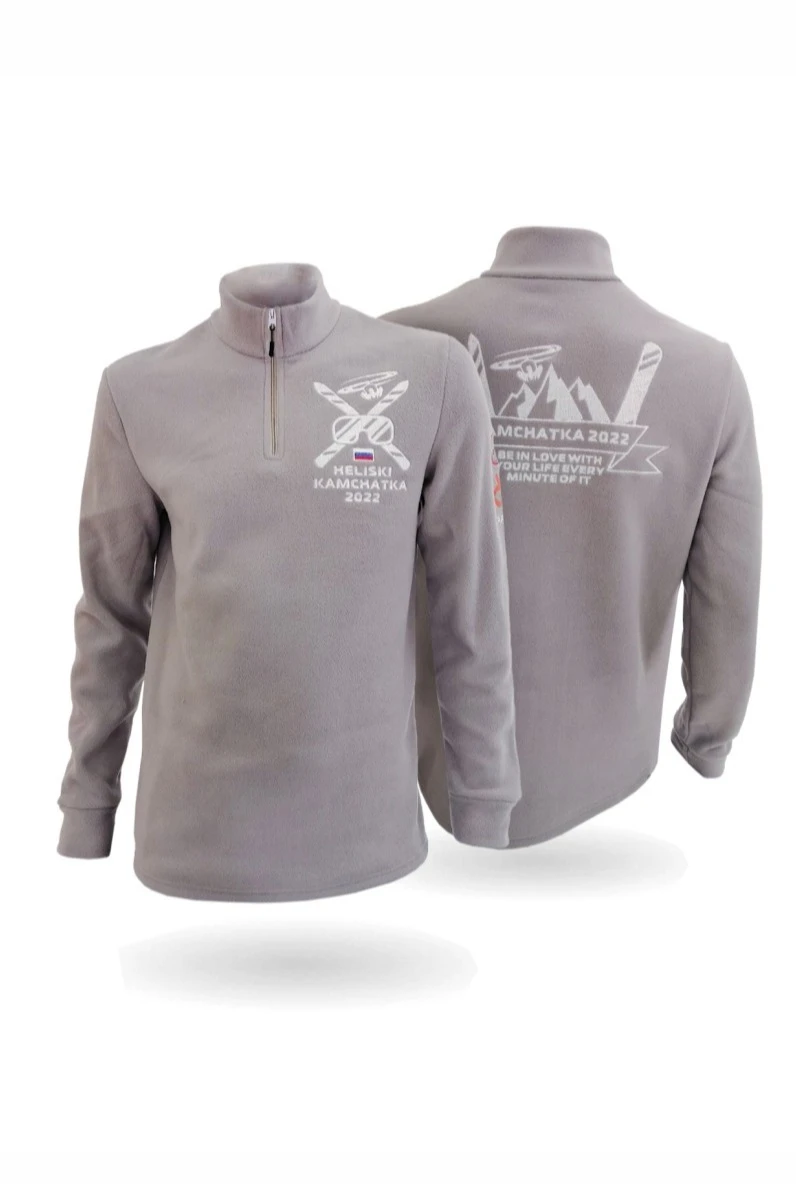 Толстовка Саймон флисовая унисекс, однотонная#6