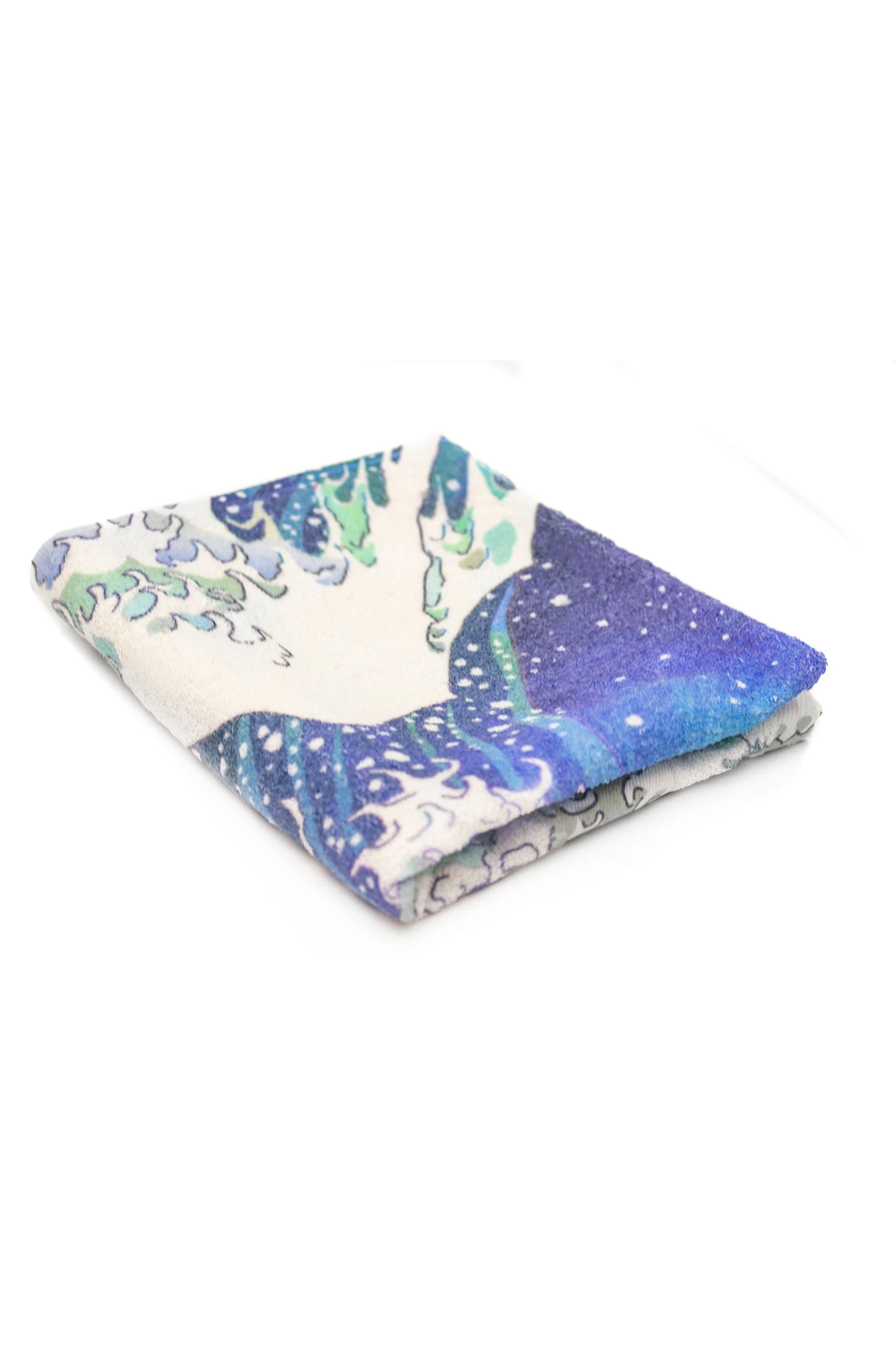 Полотенце махровое 50х90 cм печать с одной стороны "Wave"#1