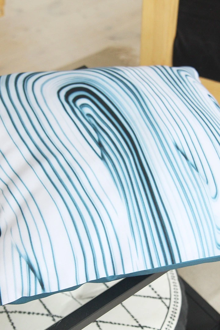 Подушка 50х50 см, с принтом "Lapis lazuli"#2 Подушка 50х50 см, с принтом "Lapis lazuli"#2