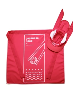 Купить передник Айс Бокс, с полной запечаткой "Japanese food"