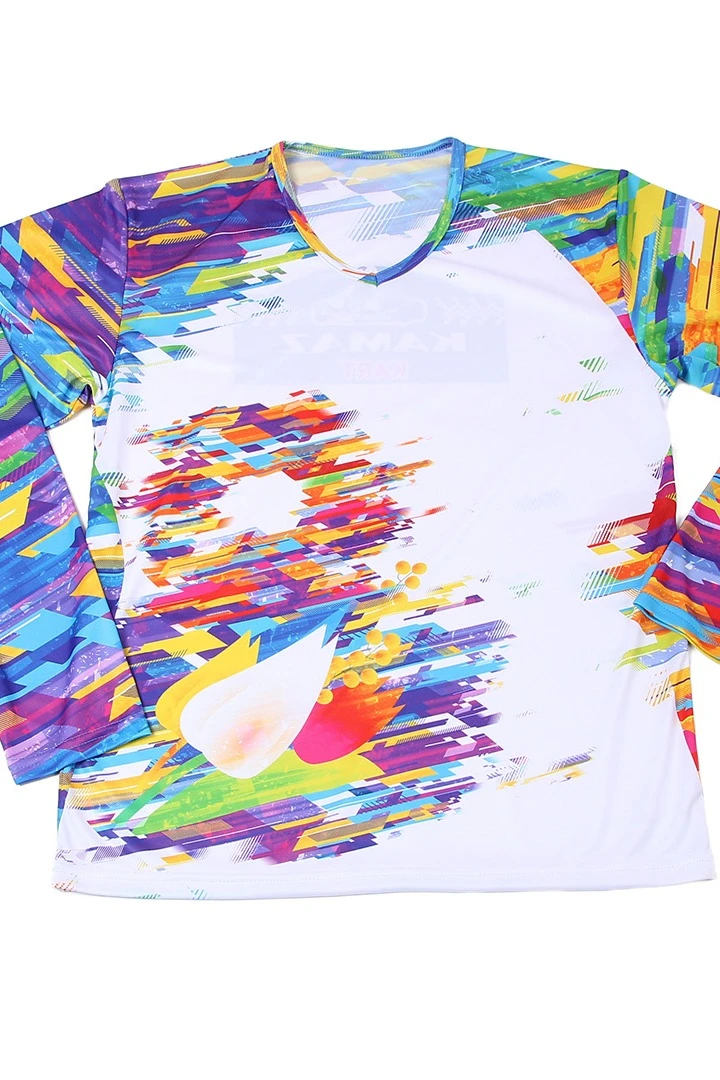 Купить лонгслив Гэлэкси Плюс V-ворот унисекс с полной запечаткой (полиэстер) Купить лонгслив Гэлэкси Плюс V-ворот унисекс с полной запечаткой (полиэстер)