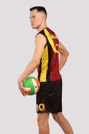 Волейбольная форма Изи мужская с полной запечаткой#2