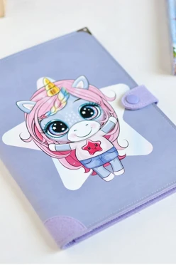 Органайзер для документов из фетра А5, с индивидуальным изображением, бежевый