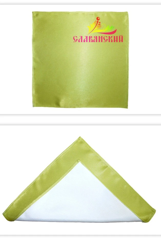 Салфетка квадратная 50х50 см, с полной запечаткой (полиэстер)#1