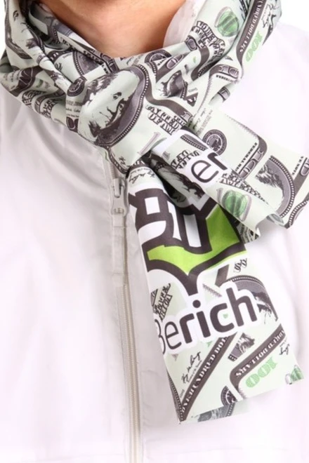 Шарф однослойный легкий 15х120 см, с полной запечаткой#5