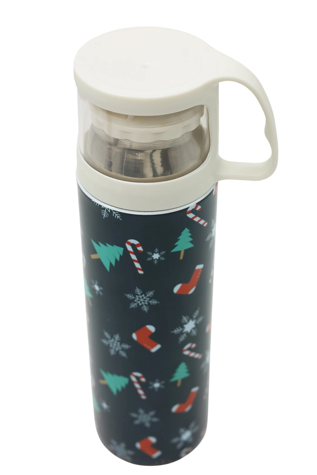 Купить термос Шейк 500 мл, с нанесением "New Year's attributes"