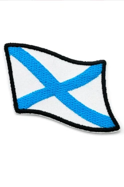 Купить шеврон Фигурный с вышивкой 3х5 см