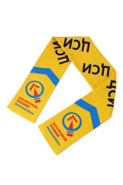 Шарф двухслойный легкий 15х120 см, с полной запечаткой#2