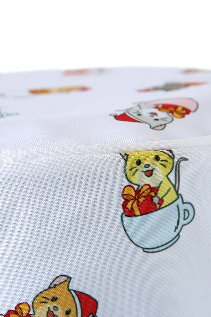 Чехол для кулера из габардина с окном, с полной запечаткой "Mice in a cup"#2 Чехол для кулера из габардина с окном, с полной запечаткой "Mice in a cup"#2