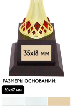 Шильд прямоугольный 35x18 мм#2