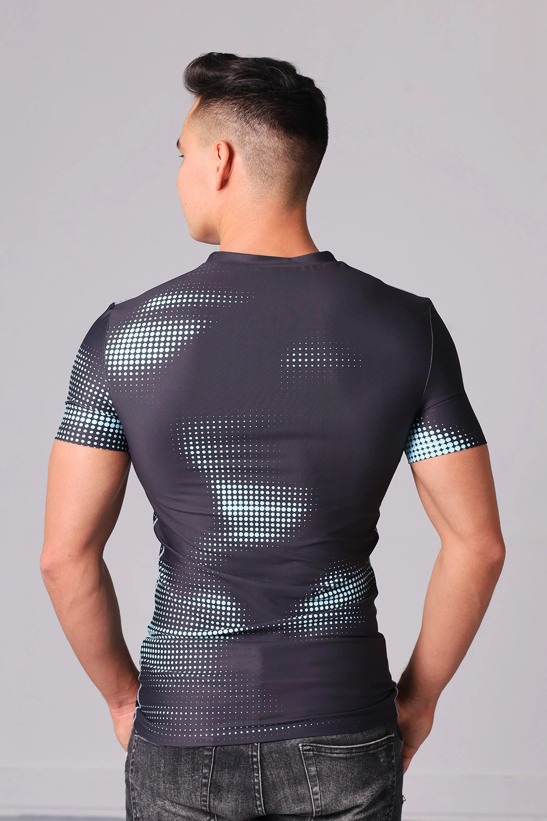 Футболка Нолан унисекс с полной запечаткой "Cyber"#1