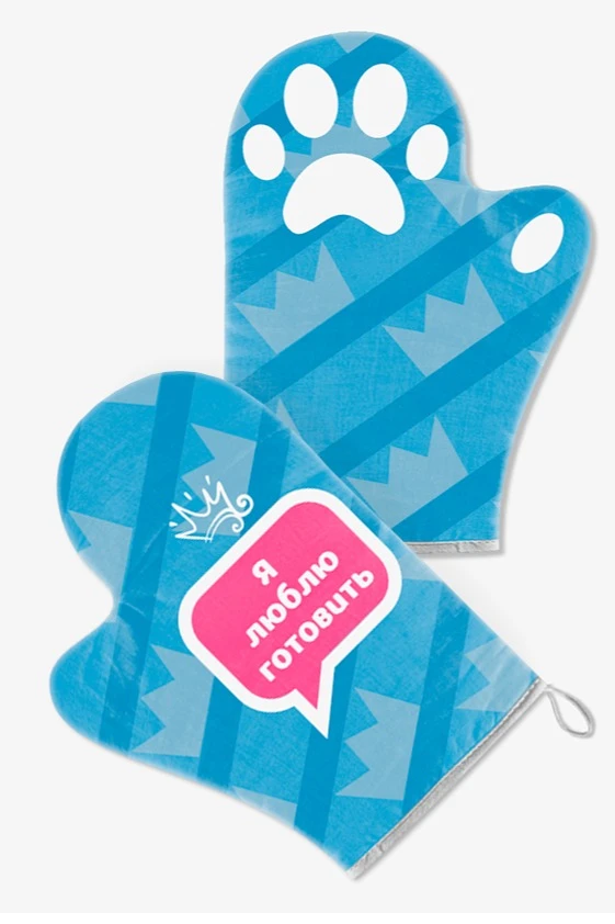 Прихватка Рукавица двухсторонняя с полной запечаткой#1