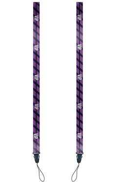 Купить ленту для бейджа репс ширина 2 см, с фастексом, с печатью "VIP"