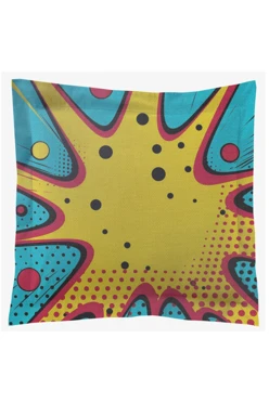 Подушка с бордюром 30х30 см, с принтом "Christina"#1