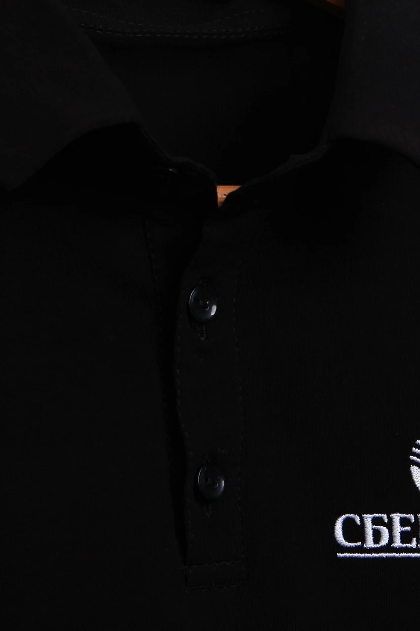 Поло Декстер унисекс однотонная "Sber"#2