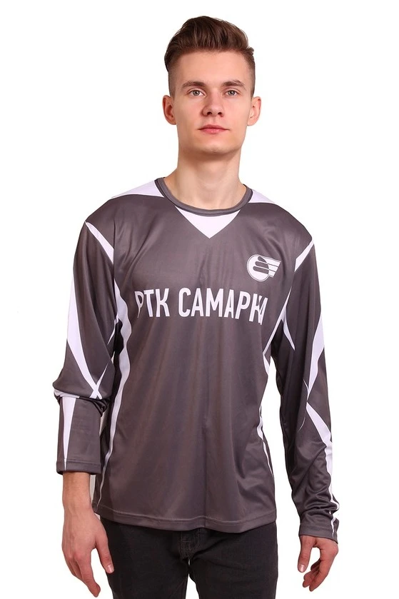 Лонгслив Гэлэкси Плюс О-ворот унисекс с полной запечаткой (полиэстер)#4