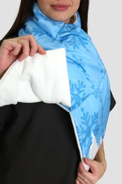 Шарф Фокс утепленный с синтепоном 25х140 см, с полной запечаткой#2