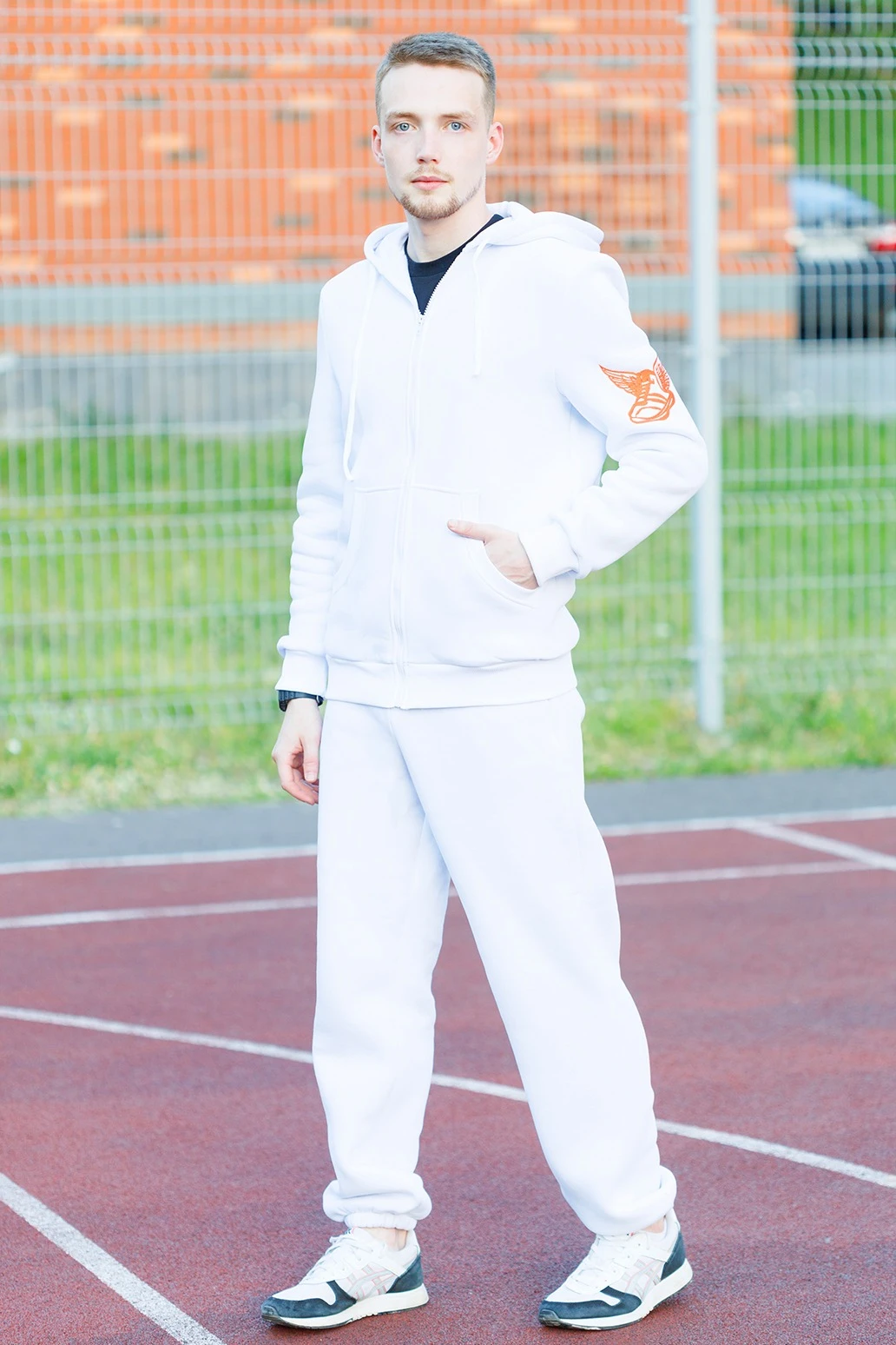 Купить спортивный костюм Комфорт из футера унисекс, однотонный