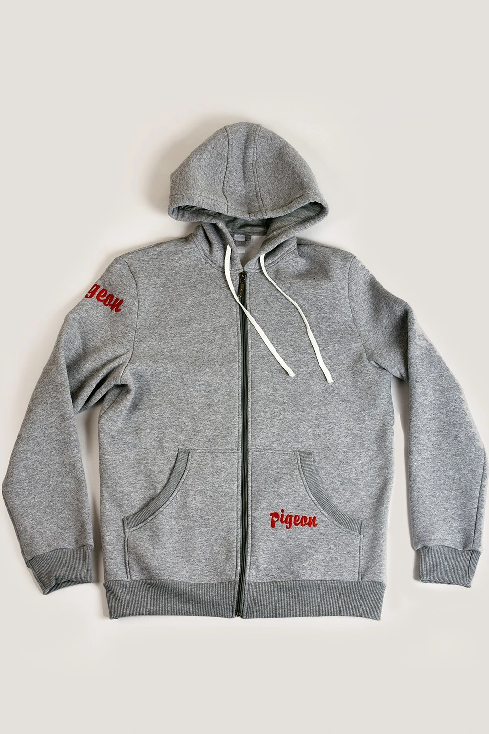 Балахон Рик из футера унисекс, однотонная "Pigeon"#1