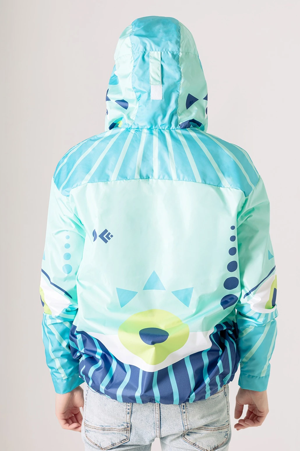 Анорак Рэйбел унисекс с полной запечаткой "Oko"#5 Анорак Рэйбел унисекс с полной запечаткой "Oko"#5