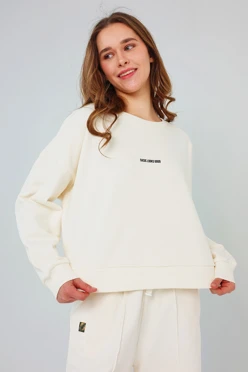 Свитшот Рэйчел из футера женский, однотонный#1