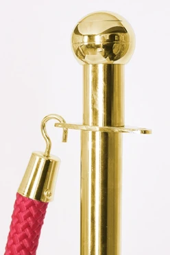 Канат для мобильной стойки ограждения под золото#1