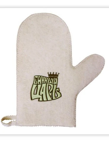 Купить рукавицу банную, однотонная "Банный Царь" Купить рукавицу банную, однотонная "Банный Царь"