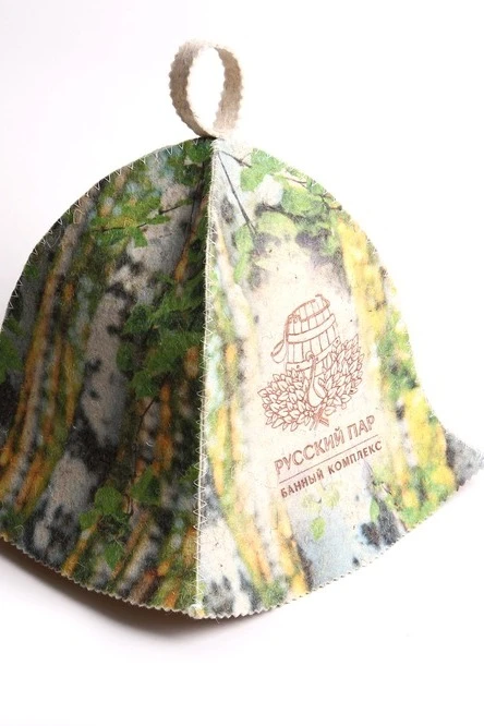 Шапка Банщик с полной запечаткой#1