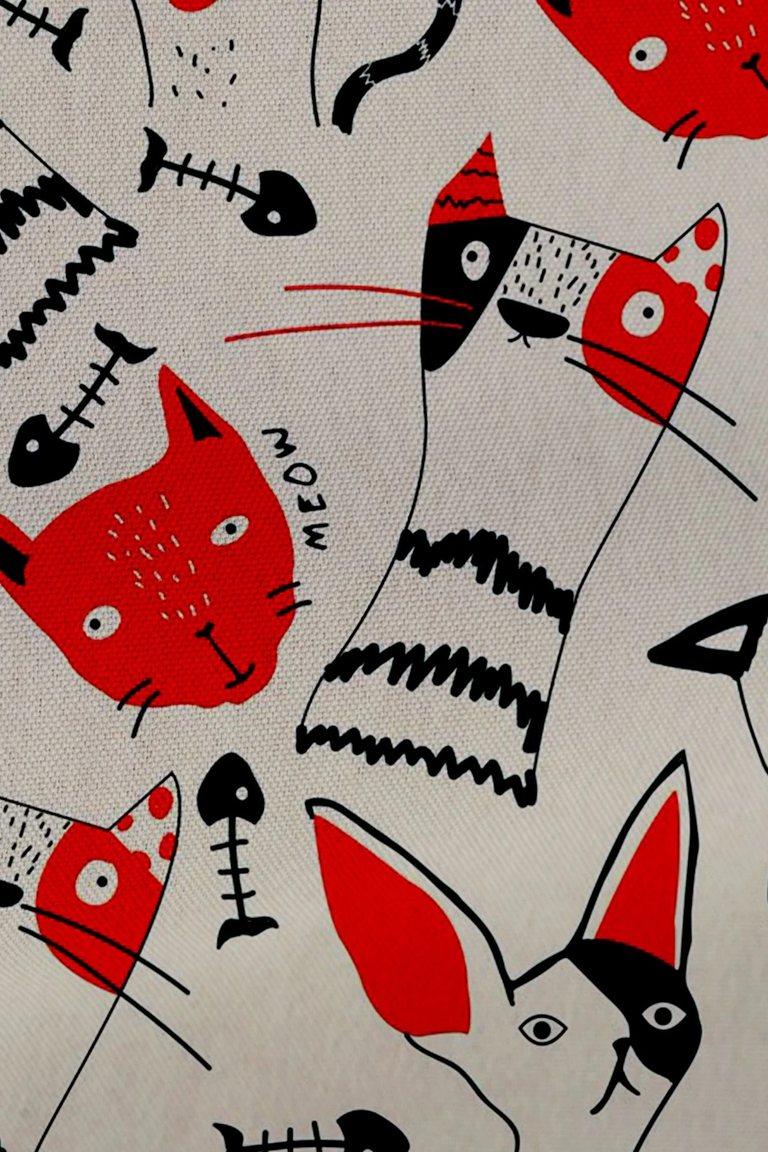 Панама Техас с полями на кнопках, с полной запечаткой "Red Cat"#2 Панама Техас с полями на кнопках, с полной запечаткой "Red Cat"#2