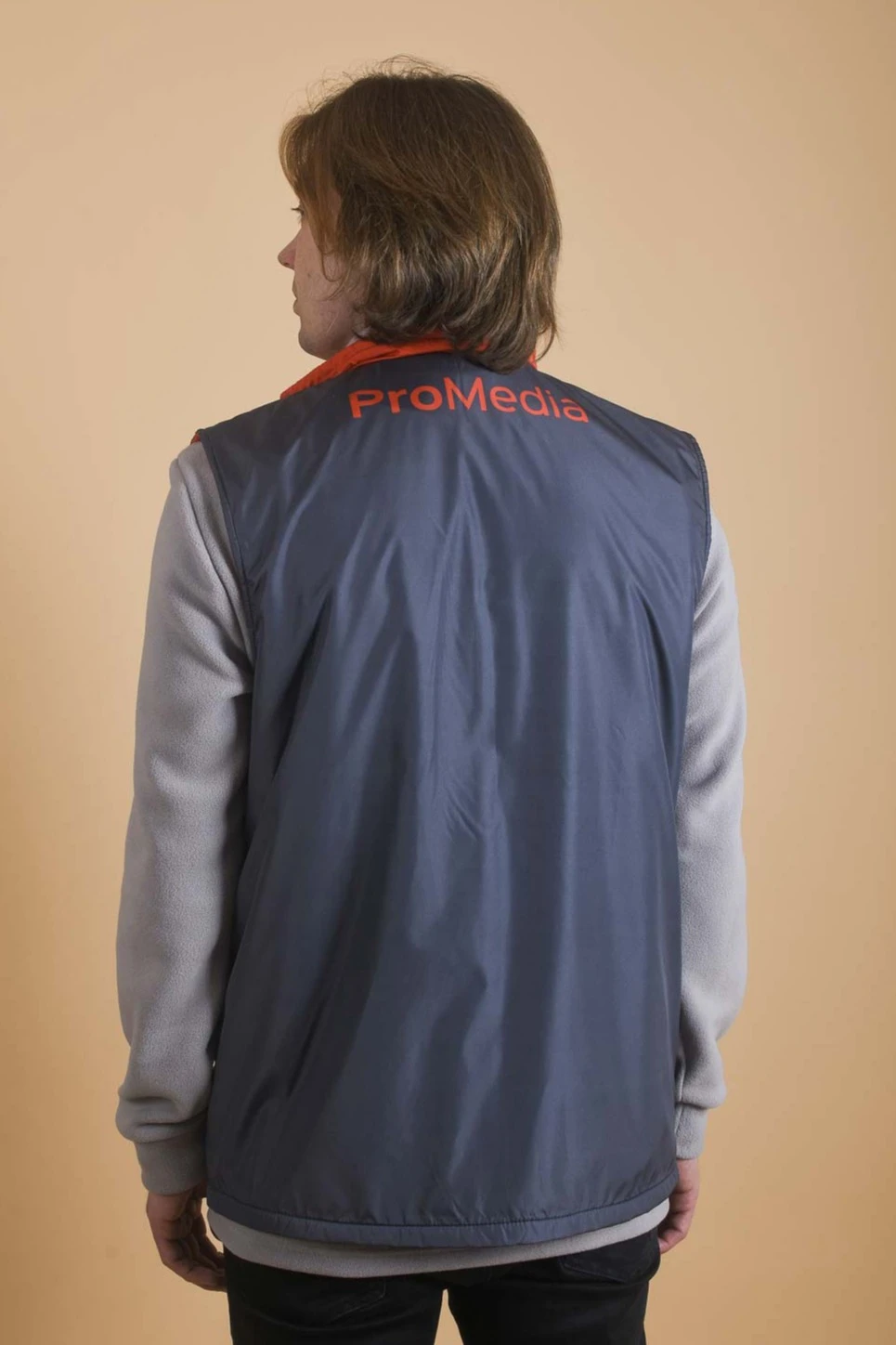 Жилет Пилот с подкладом из флиса унисекс, с полной запечаткой#4 Жилет Пилот с подкладом из флиса унисекс, с полной запечаткой#4