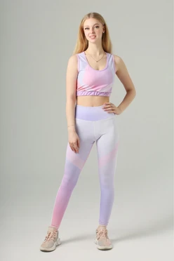 Купить комплект женский с принтом "Sport Lily"