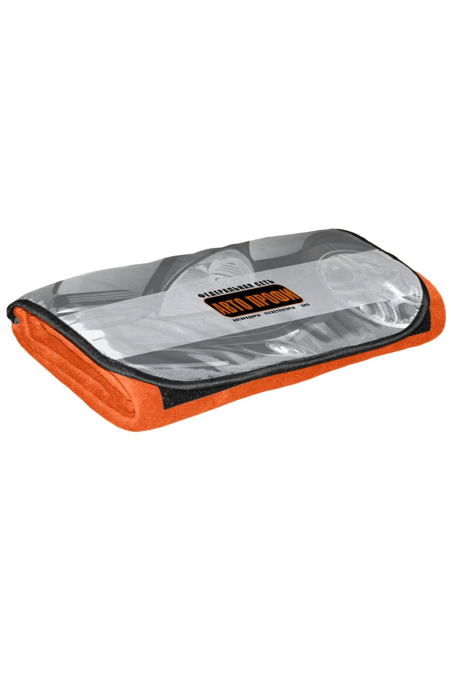 Плед Компакт (со вставкой из оксфорда) флисовый 155х170 см, однотонный#6