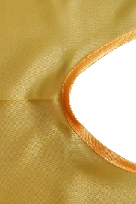 Накидка из шелка Кейп 60х80 см, однотонная желтая#4 Накидка из шелка Кейп 60х80 см, однотонная желтая#4