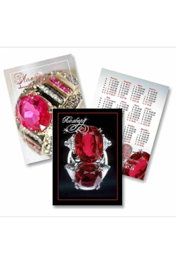 Купить календарь прямоугольный без ламинации  (офсет)