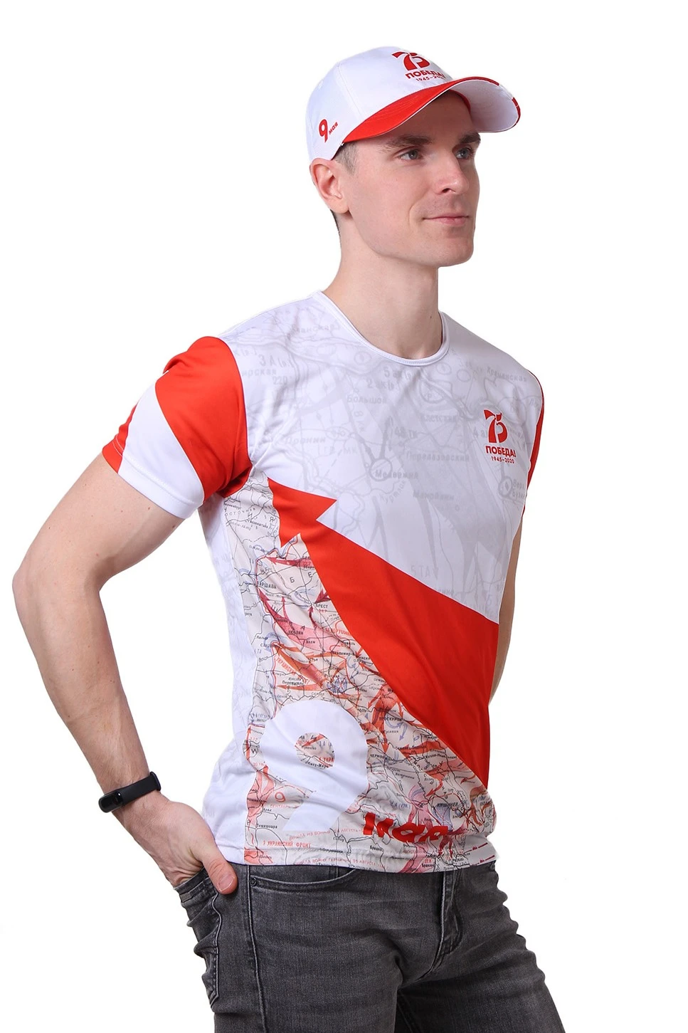 Футболка Гэлэкси унисекс из кулирки пэ с полной запечаткой "Victory!"#1 Футболка Гэлэкси унисекс из кулирки пэ с полной запечаткой "Victory!"#1