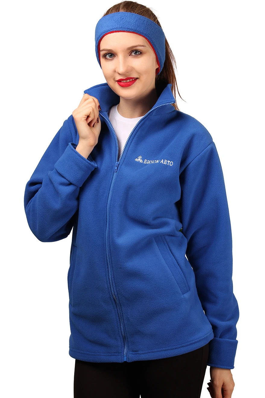 Толстовка Харисон флисовая без капюшона женская, однотонная "Binom-auto"#5
