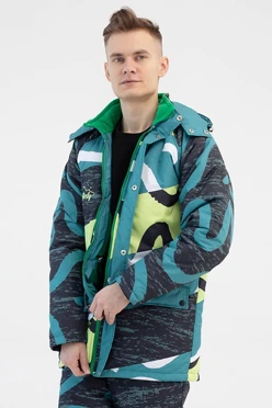 Купить куртку Вест унисекс с полной запечаткой "Hikesly"