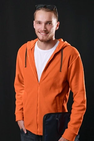 Купить оранжевую толстовку Харисон с капюшоном унисекс Купить оранжевую толстовку Харисон с капюшоном унисекс