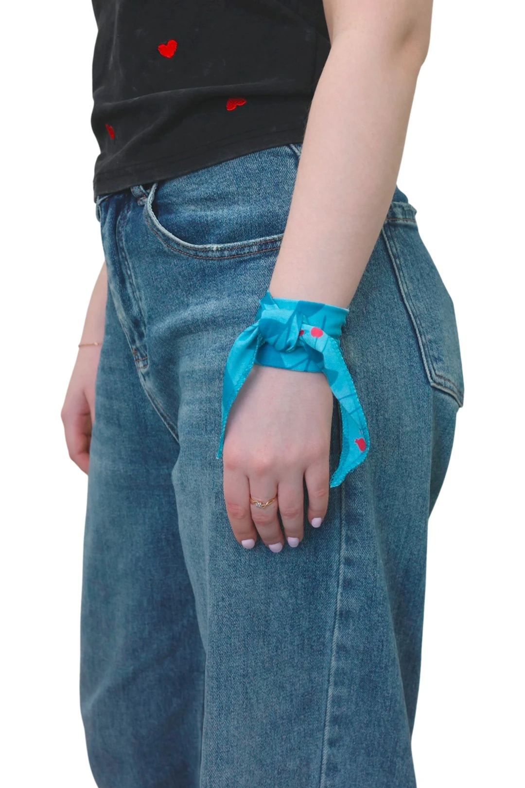 Бандана с полной запечаткой, полиэстер 40х40х70 см#3